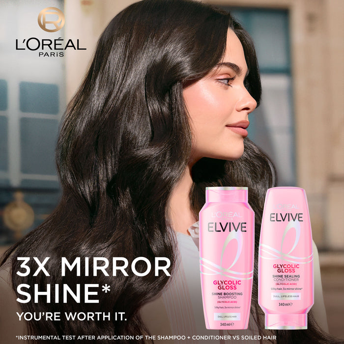 L'Oreal Paris Elvive Glycolic Gloss Conditioner 340ml