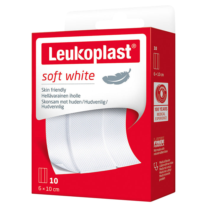Leukoplast Soft 6cm x 10cm Pre-Cut Box 10