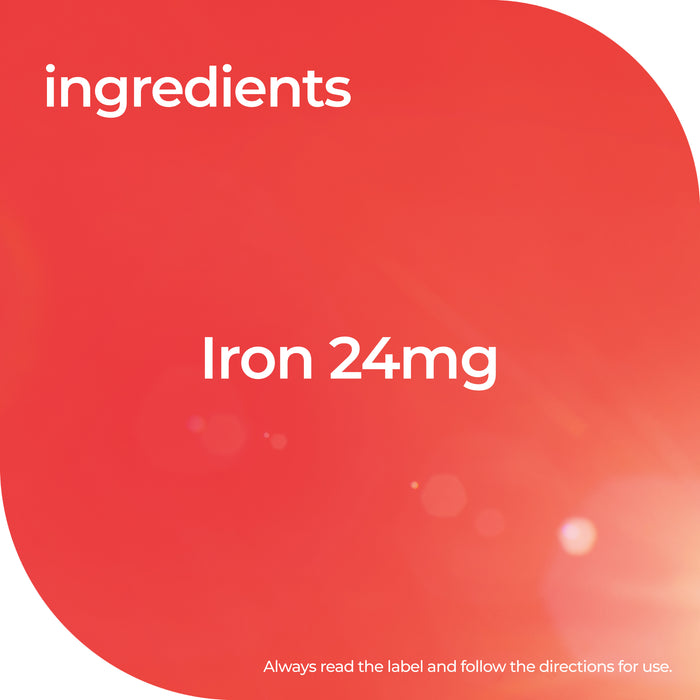 Nature's Way Adult High Strength Iron 30 Vita Gummies
