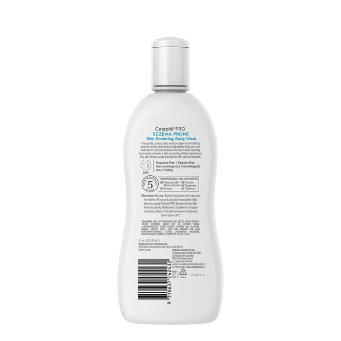 Cetaphil Pro Eczema Prone Body Wash 295ml