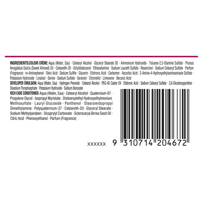 Napro Palette 3-0 Dark Brown Hair Colour