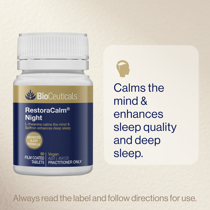 Bioceuticals Restoracalm Night 60 Capsules