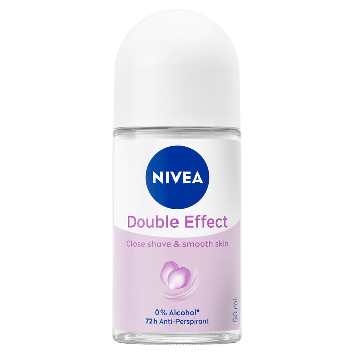 Nivea Women Deodorant Double Effect Violet Senses Roll On 50ml.