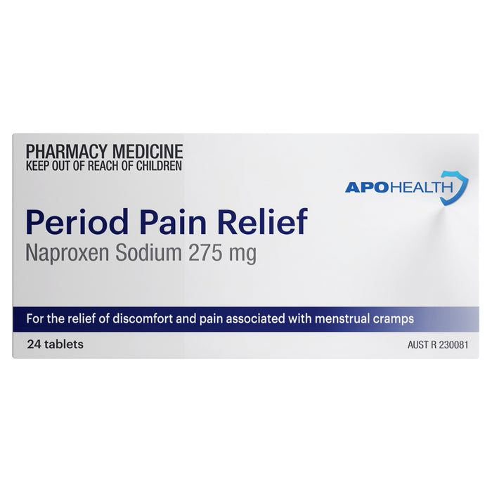 APO Period Pain Relief 24 Tablets