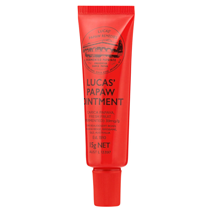 Lucas Papaw Ointment 15g Lip Applicator Tube