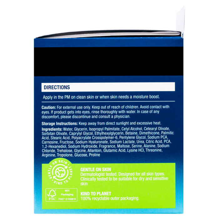 Neutrogena Hydro Boost Hyaluronic Acid Night Cream 50g.