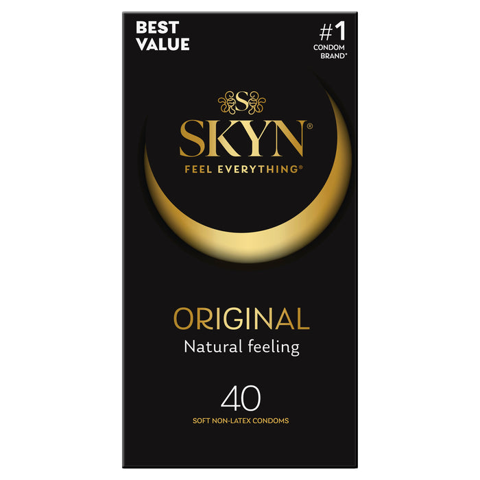 Ansell Lifestyles Condoms SKYN Original 40 Soft Latex Free