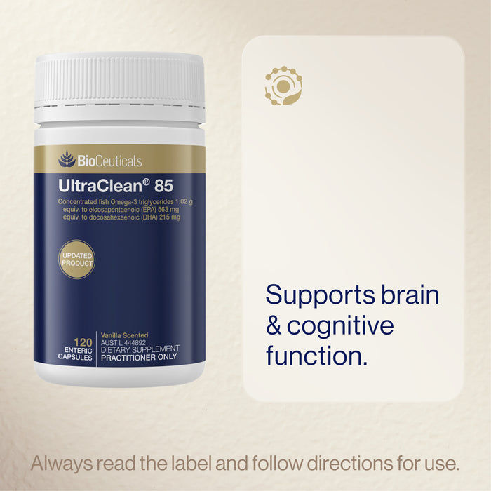 Bioceuticals Ultraclean 85 120 Soft Capsules