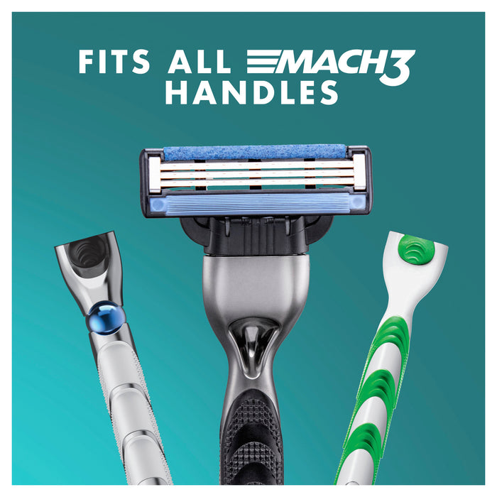Gillette Mach 3 Cartridge 4Pk