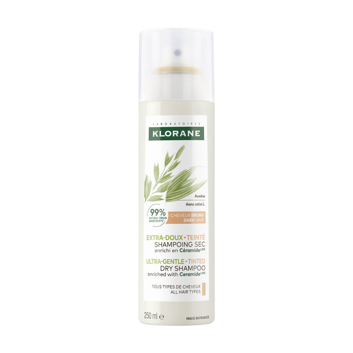 Klorane Dry Shampoo With Oat & Ceramide Dark 250ml