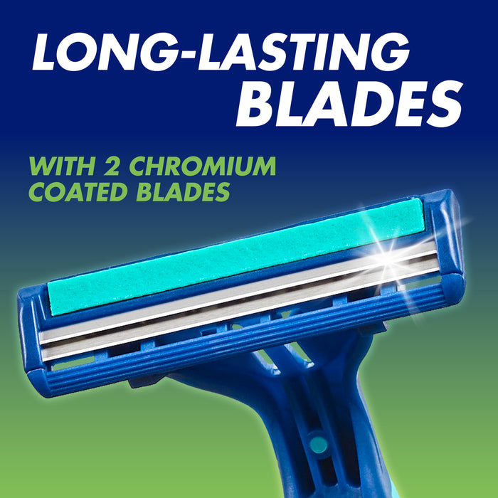 Gillette Blue II Plus Pivot Disposable Razors 5 Pack