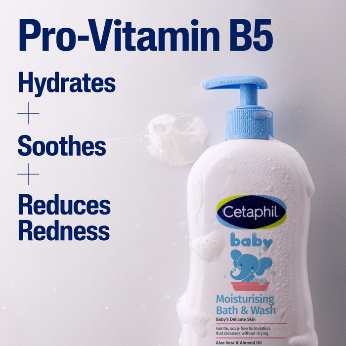 Cetaphil Baby Moisturising Bath & Wash 400ml