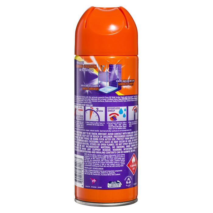 Easy Off Bam Ultra Disinfectant Foam Bathroom Specialist 390g