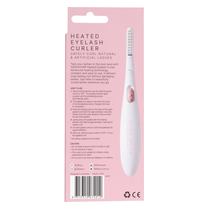 1000 Hour Heated Eyelash Curler