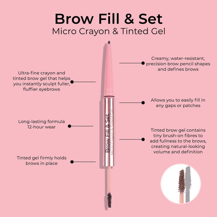 MCo Beauty Brow Fill & Set Light/Medium