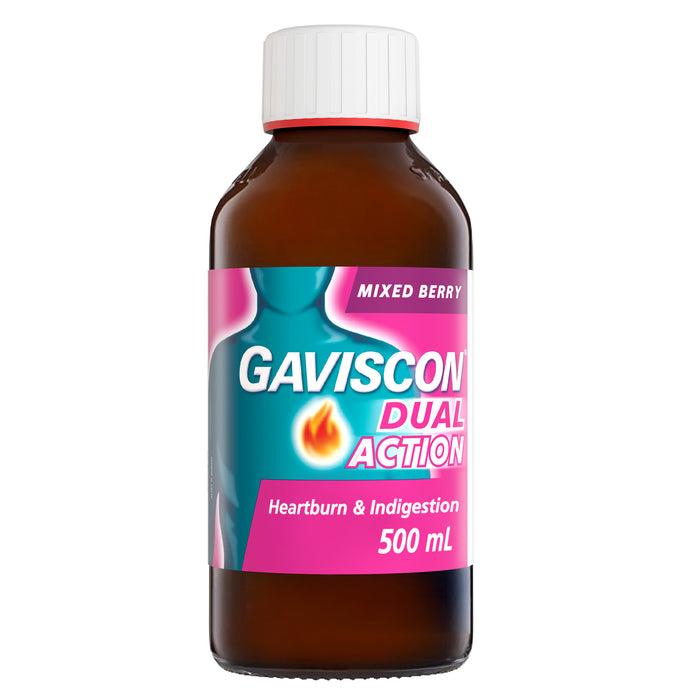Gaviscon Dual Action Mixed Berry 500ml