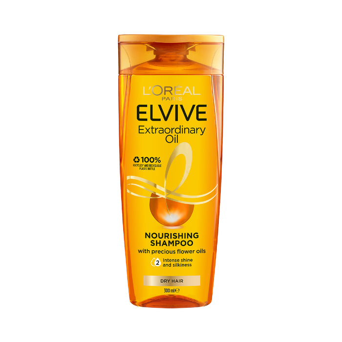 L'Oreal Elvive Extraordinary Oil Shampoo With 6 Precious Flower Oils 300ml.