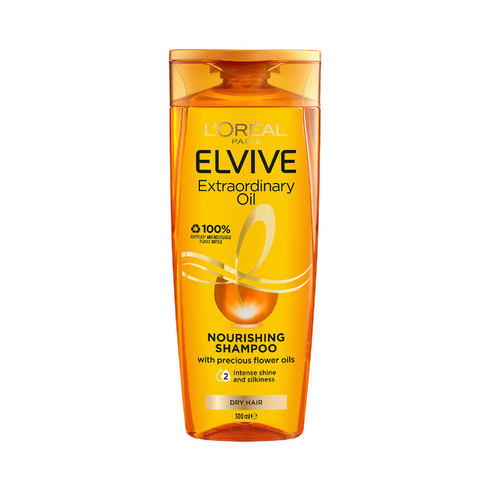 L'Oreal Elvive Extraordinary Oil Shampoo With 6 Precious Flower Oils 300ml