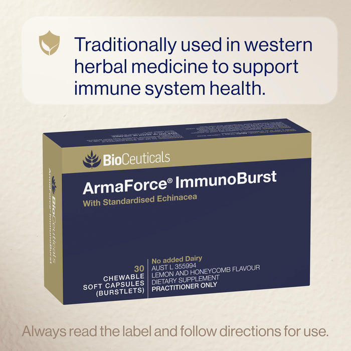 Bioceuticals Armaforce Immunoburst 30 Chewable Capsules