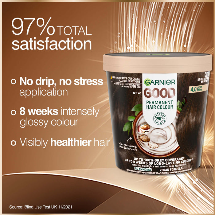 Garnier Good Hair Colour 4.0 Cacao Brown