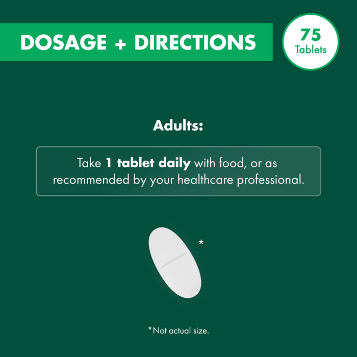 Nature's Own Vitamin B1 250mg 75 Tablets