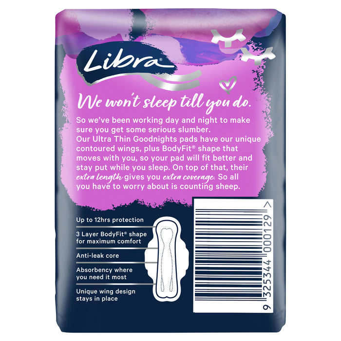Libra Pad Goodnight U/Thn 10 x6.