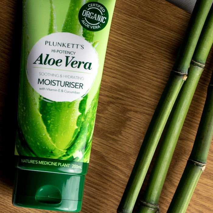 Plunkett Aloe Vera 90% Moisturiser + Vitamin E 200ml