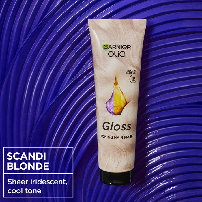 Garnier Olia Gloss Toning Hair Mask Scandi Blonde 150ml