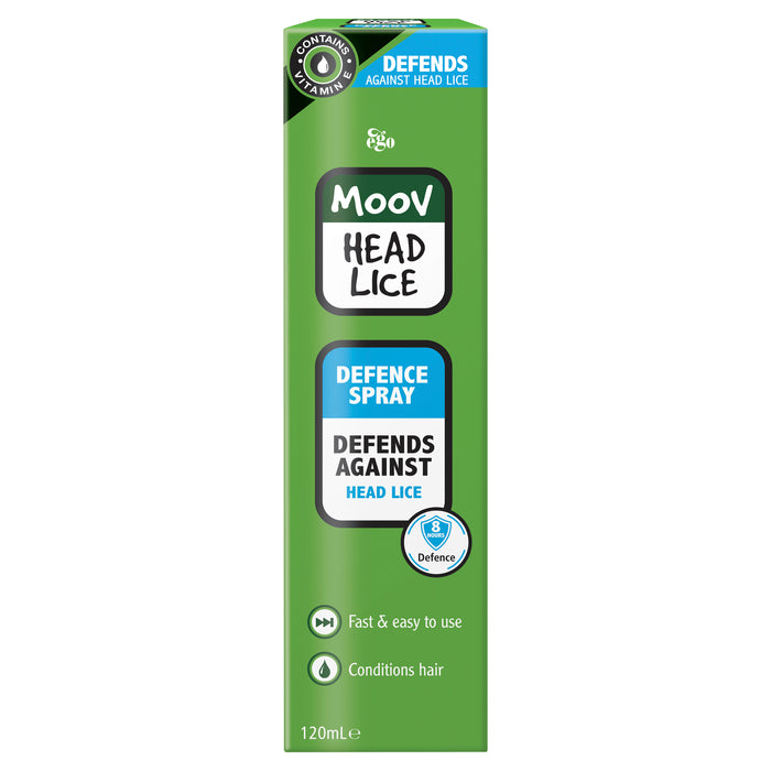 Ego Moov Head Lice Defence Spray 120ml.