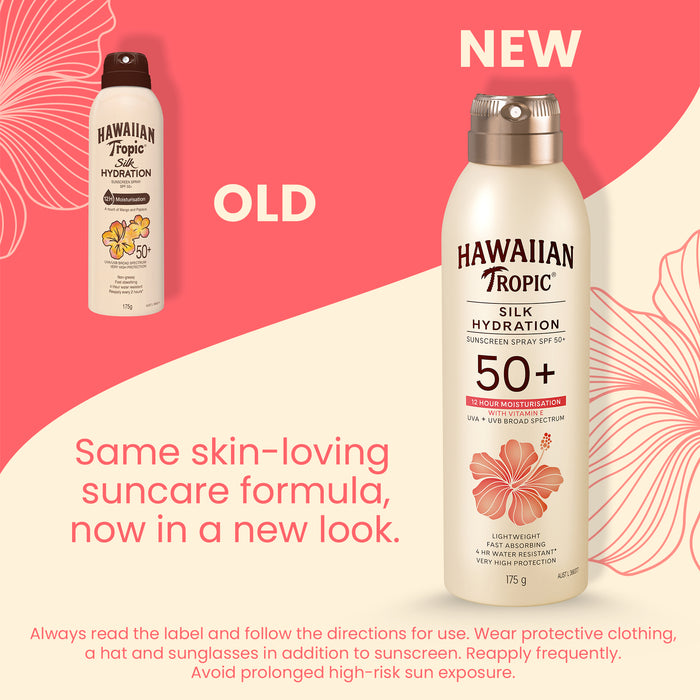 Hawaiian Tropic Silk Hydration Spray SPF50+ 175g