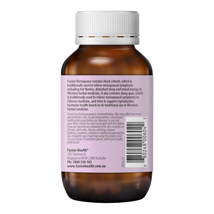 Fusion Health Menopause 60 Capsules