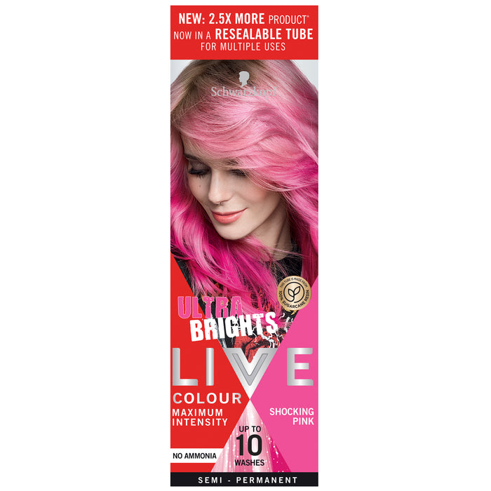 Schwarkopf  Live Colour Ultra Brights Shocking Pink 75ml