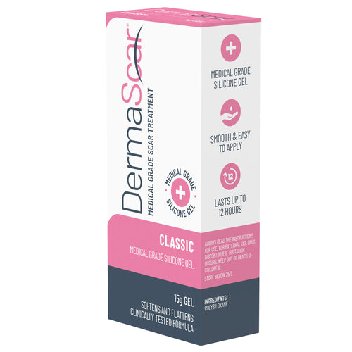DermaScar Silcone Scar Reduction Gel 15g