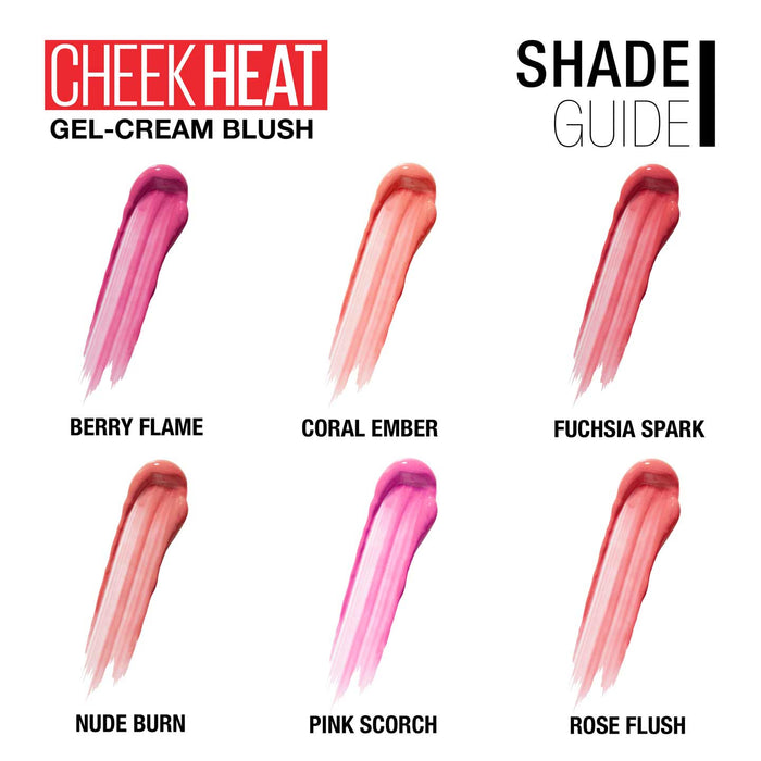 Maybelline Cheek Heat Blush Rose Flush