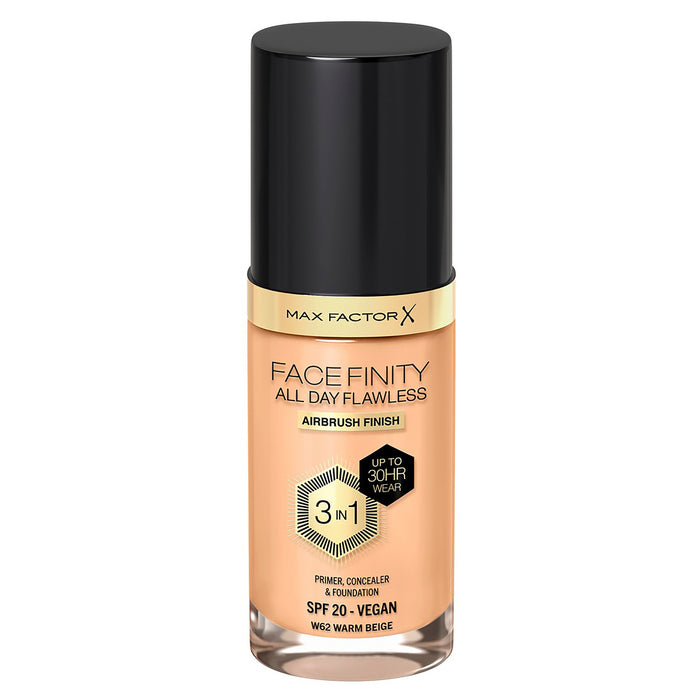 Max Factor Facefinity Age Defy Foundation 62 Warm Beige