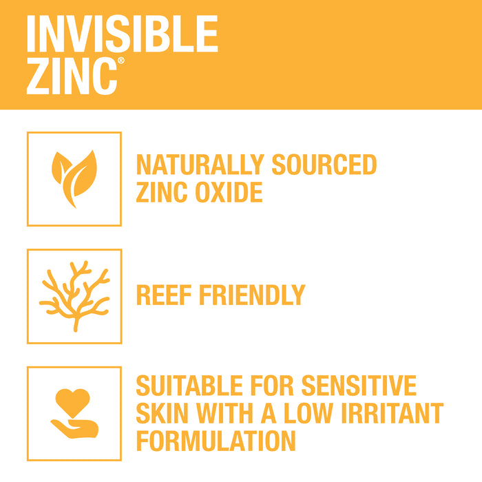 Invisible Zinc Sheer Defence Tinted Moisturiser Medium 50g.