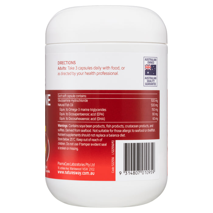 NW GLUCOSAMINE & FISH OIL 200 CAP 522556.