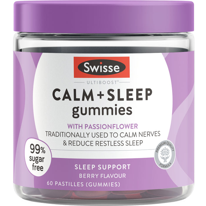 SwisseCalm + Sleep Gummies 60 Gummies.