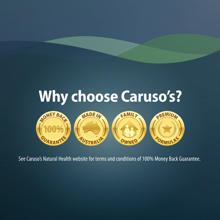 Caruso's Ashwagandha + L-Theanine 60 Tablets