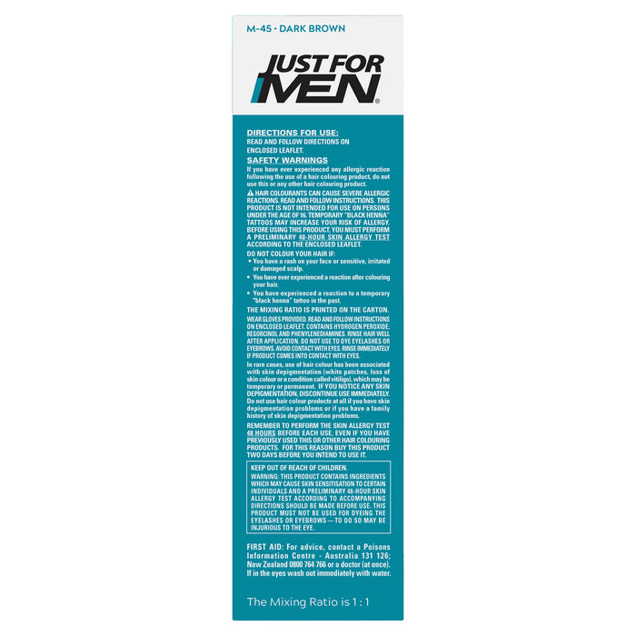 Just For Men Beard Colour 44 Dark Brown