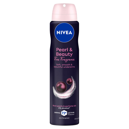 Nivea Deodorant Pearl & Beauty Aerosol 250ml.