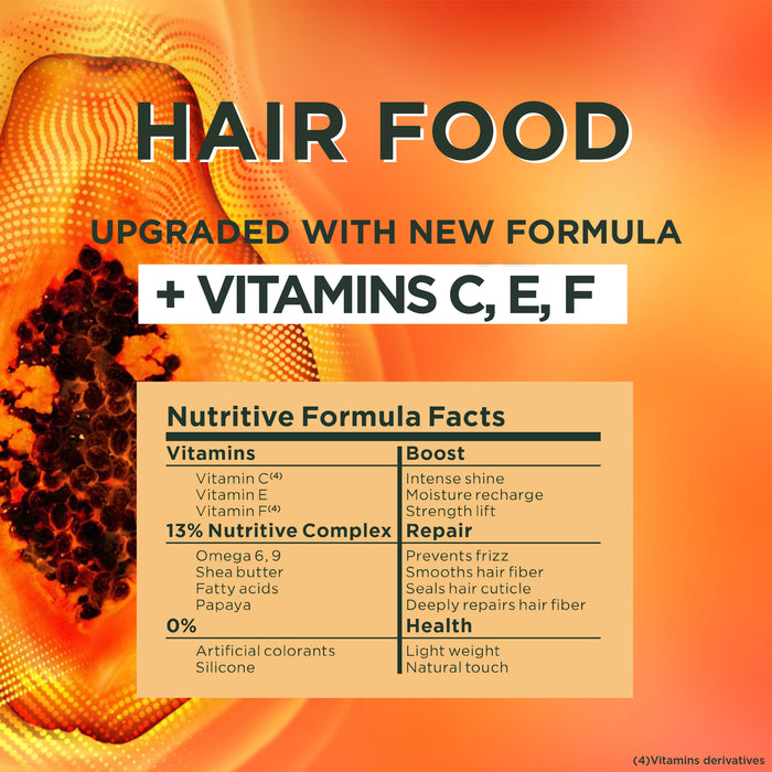 Garnier Fructis Hair Food Repair Papaya 390ml.