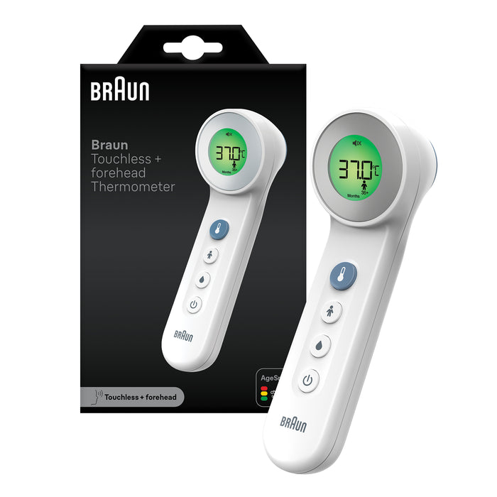 Braun Touchless + Forehead Thermometer BNT400