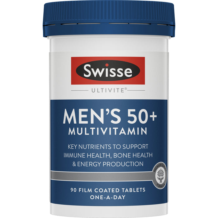 Swisse Mens Ultivite 50+ 90 Tablets