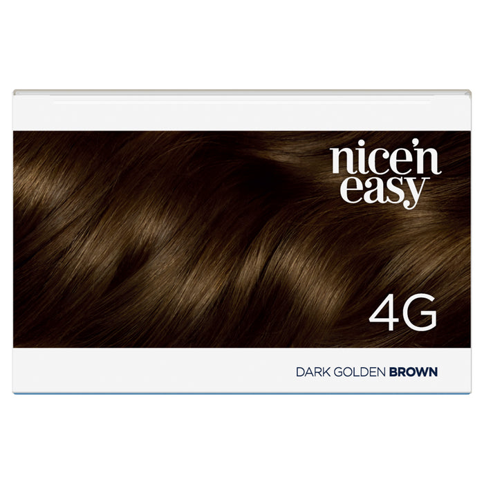 Clairol Nice N Easy 4G Dark Golden Brown.
