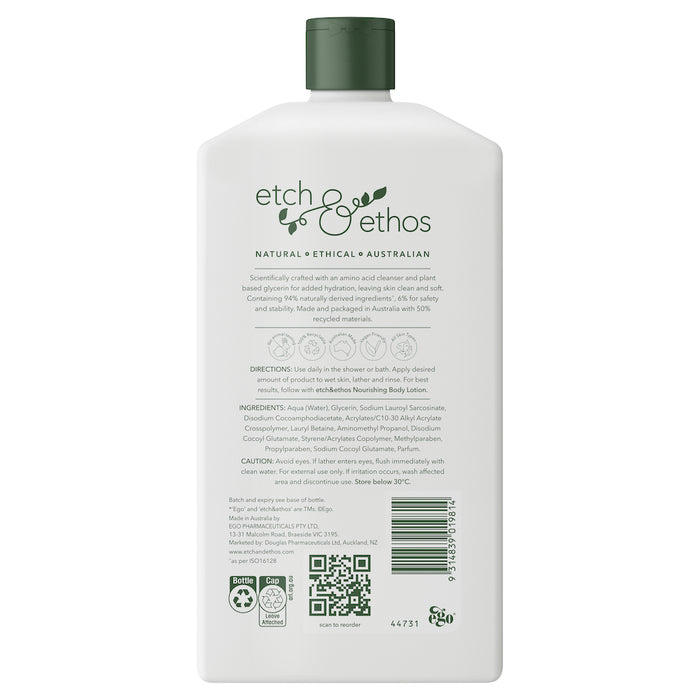 Ego Etch & Ethos Body Wash Summer Citrus Refill 1kg