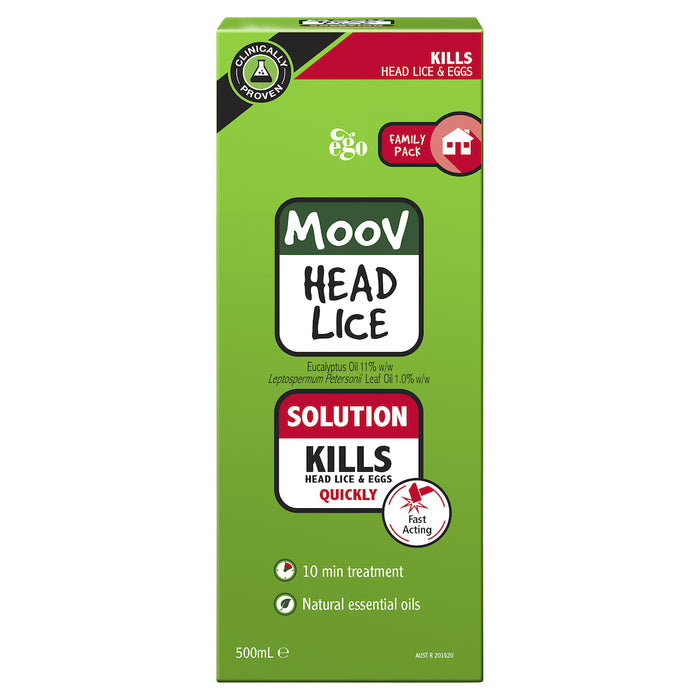 Ego Moov Head Lice Solution 500ml