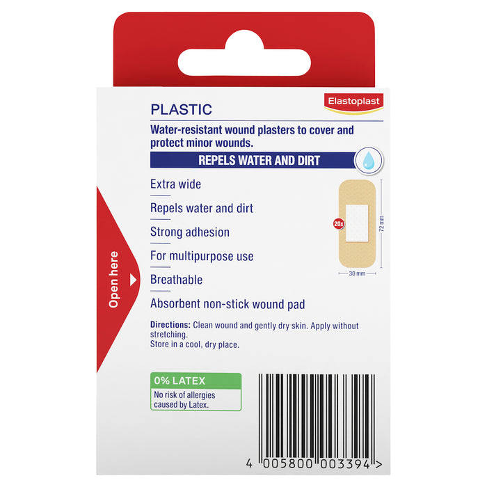 Elastoplast Extra Wide Strips 20