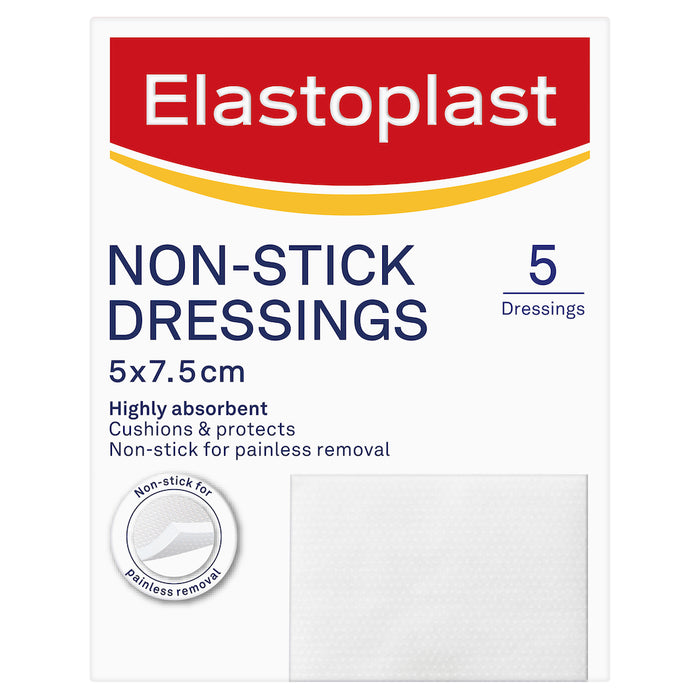 Elastoplast Non-Stick Dressing 7.5cm x 5cm 5