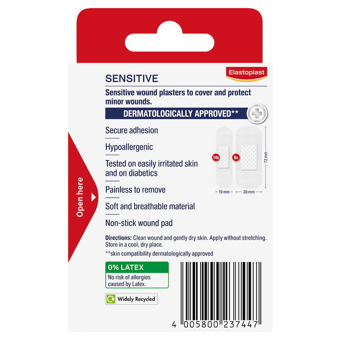 Elastoplast Sensitive Strips Assorted 20